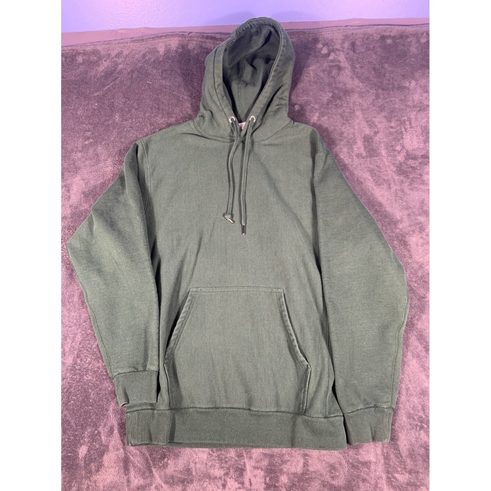 Maison Article Shoe Palace Essential Hoodie Men's L Green Heavyweight Fleece